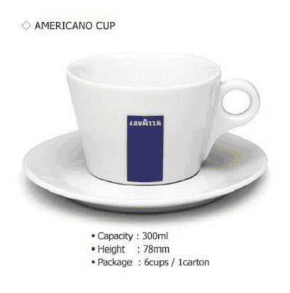 Porcelain Americano Coffee Cup