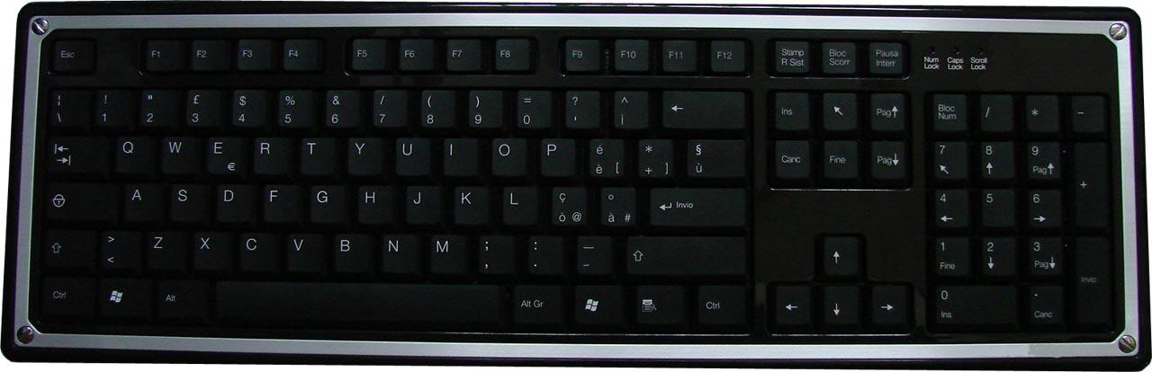 Standard QWERTY Keyboard
