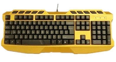 Ergonomic Wired Keyboard with Numeric Keypad