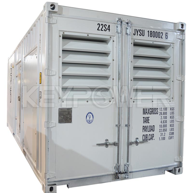 KEYPOWER 20 ft Container Generator 700 kVA Powered by Cummins - Image 2