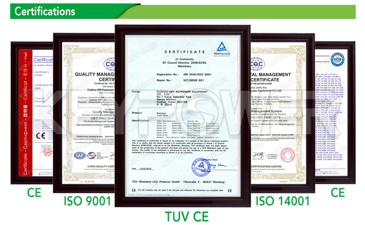 Collection of international quality and safety certificates.