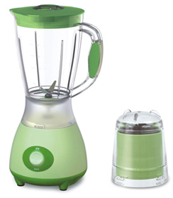 250W Kitchen Countertop Blender with Optional Grinder