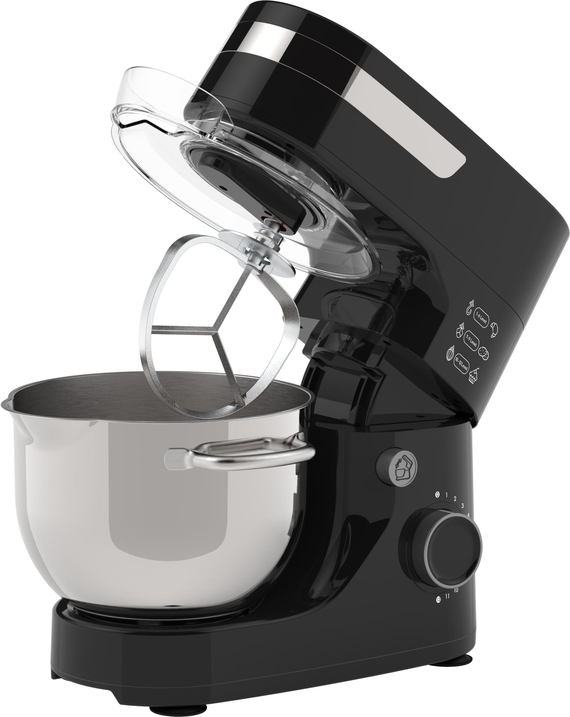 Tilt-Head Stand Mixer with Attachments