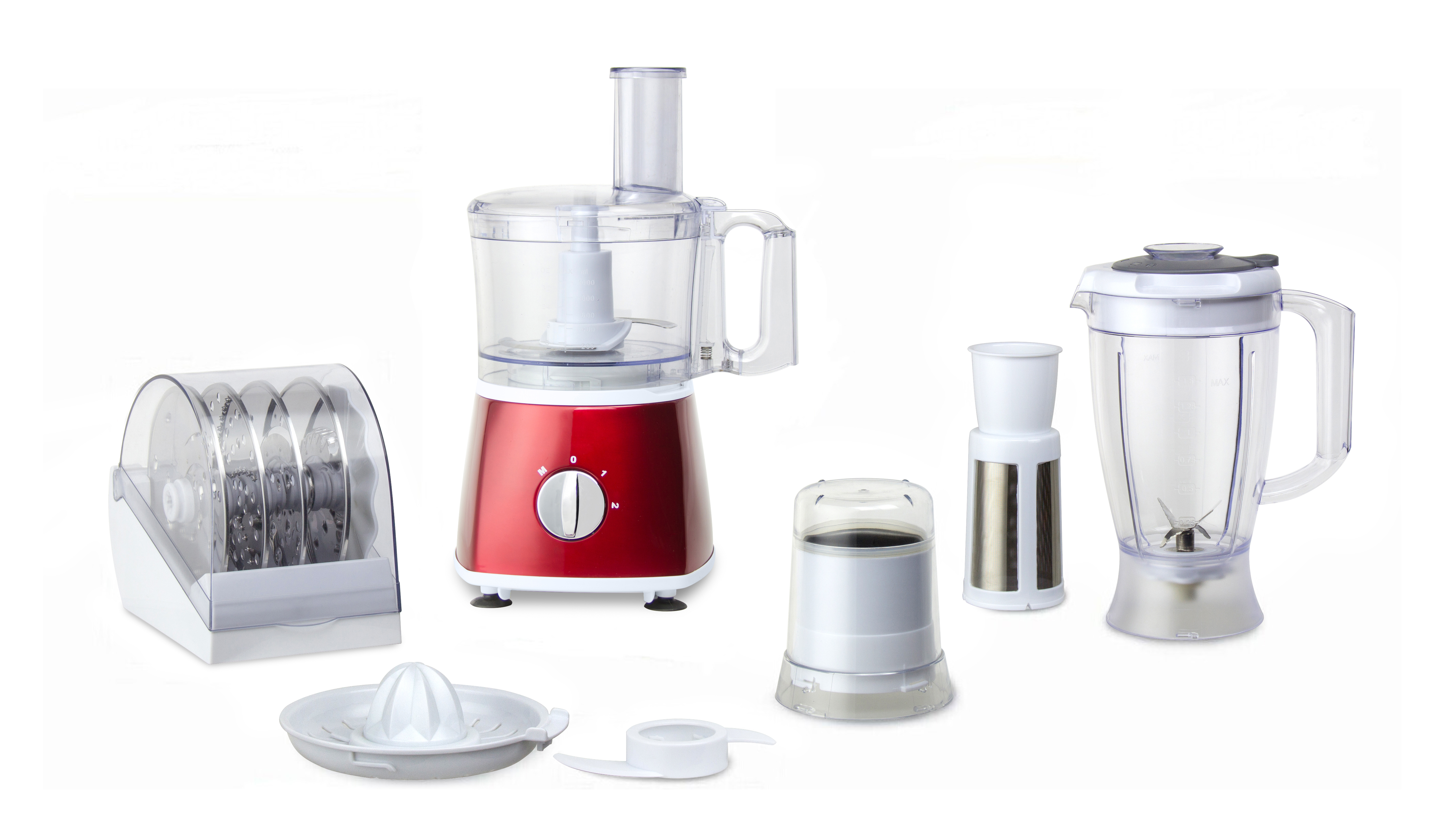 Multi-Attachment Food Processor
