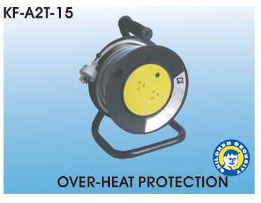 Portable Cable Reel with Overheat Protection