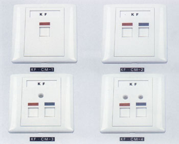 Electrical Wall Plate with Terminal Connectors