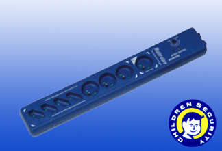 Child Safety Power Strip with Multiple Outlets