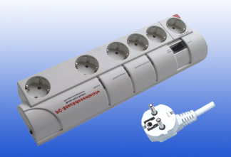Food and Beverage Machinery Power Strip with Schuko Outlets