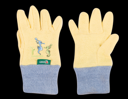 Children's Garden Gloves with Seahorse Design