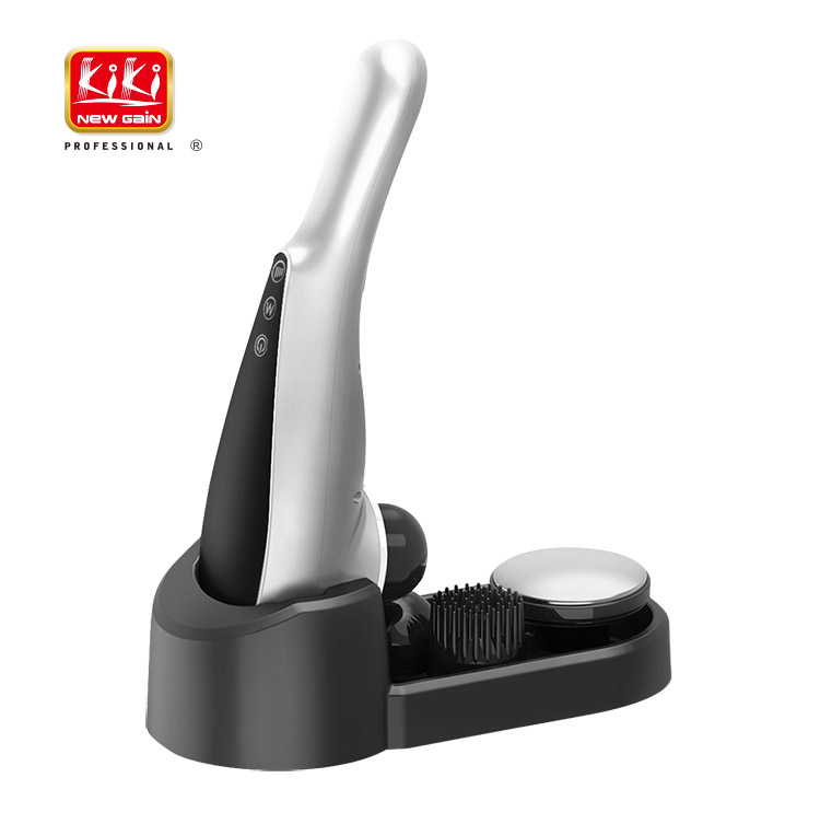 Electric Body Massager with Interchangeable Attachments
