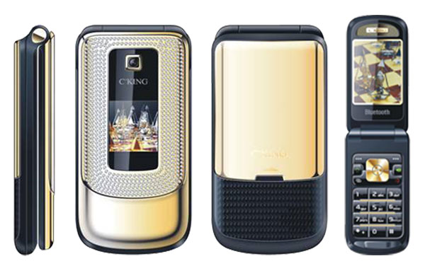 Luxury Flip Mobile Phone with Bluetooth