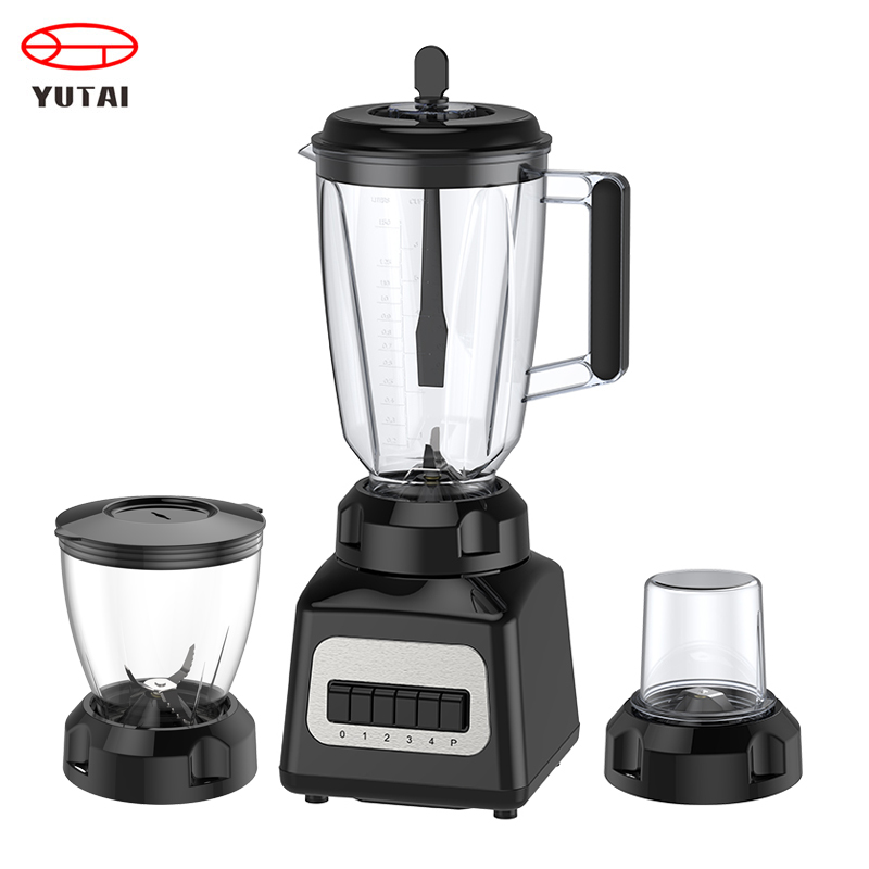 Four-Speed Electric Food Blender with Optional Grinder