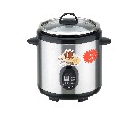 Electric Rice Cooker with Digital Controls