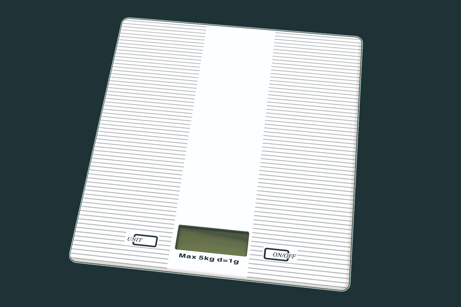Digital Kitchen Food Scale, 5kg Capacity