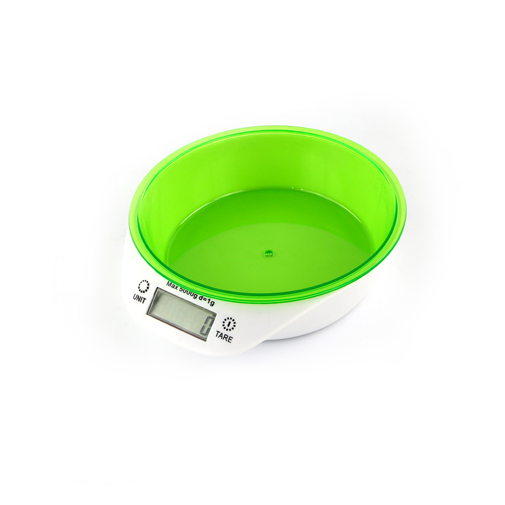 Digital Kitchen Food Scale with Bowl