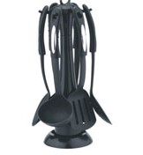 Rotating Kitchen Utensil Set with Stand