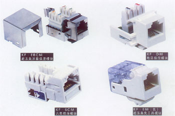 CAT 5E Shielded Ethernet Outlet Module