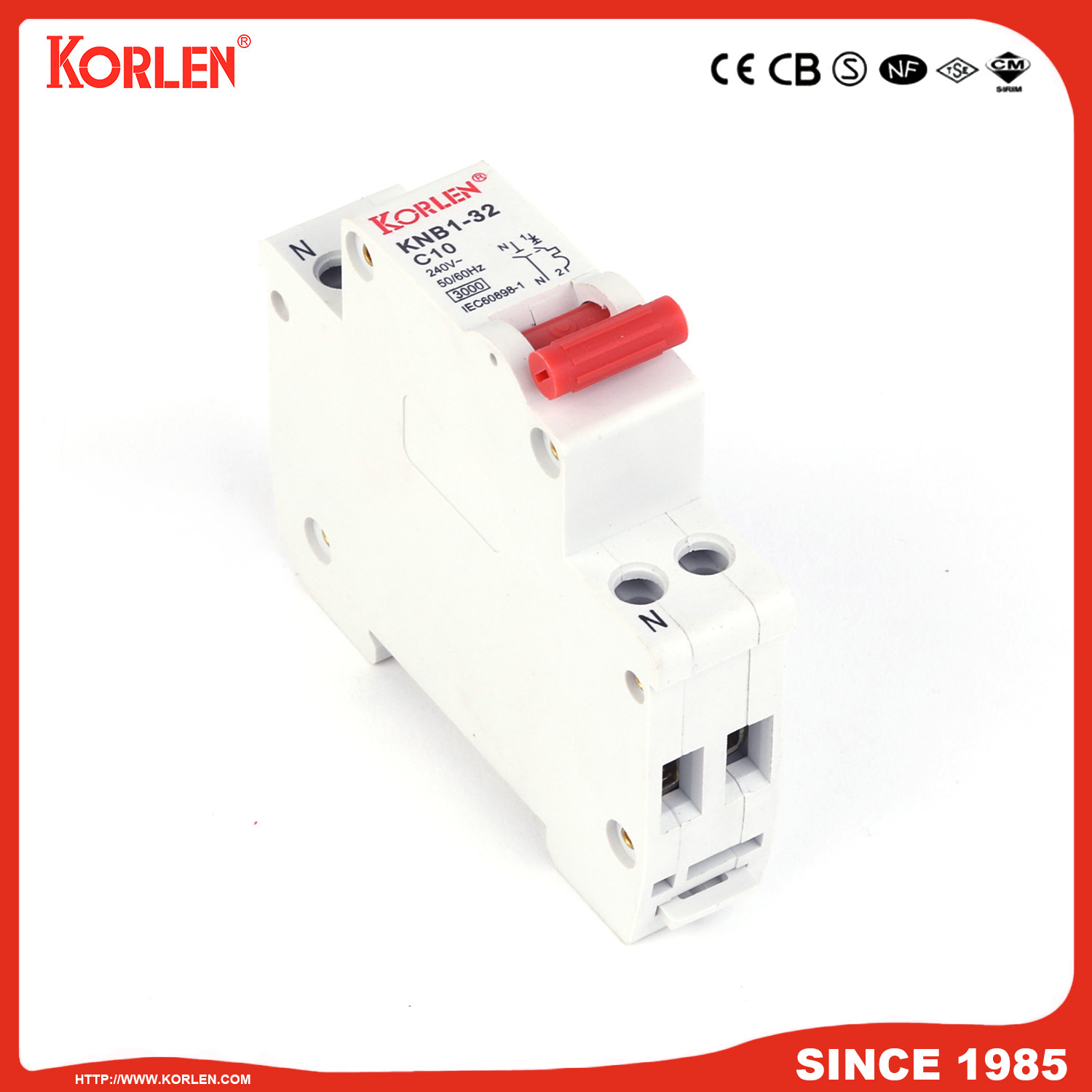 Miniature Circuit Breaker C10 240V 3000A