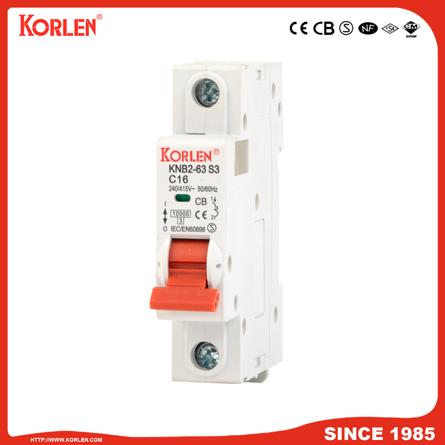 Miniature Circuit Breaker KNB2-63