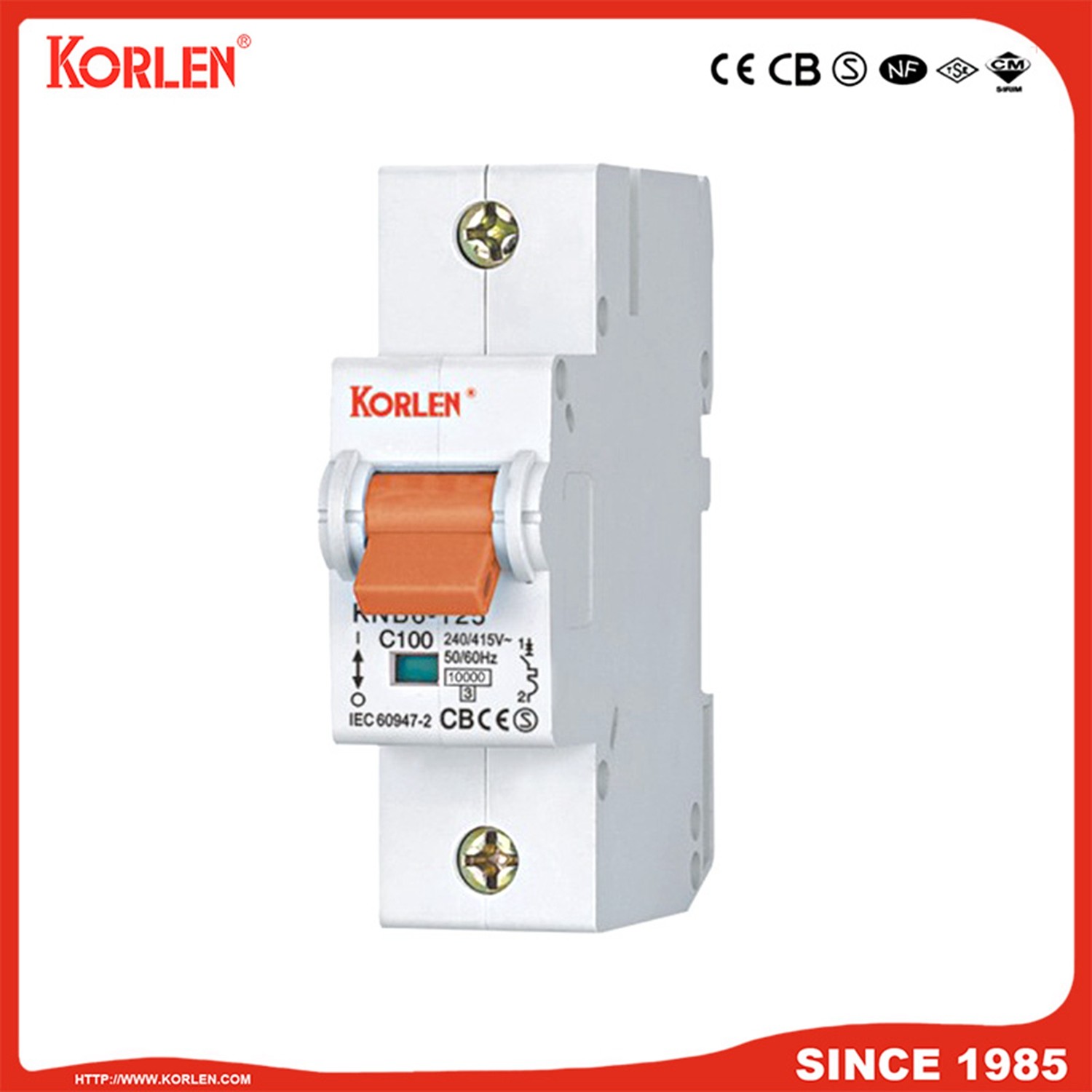 KNB6-125 Miniature Circuit Breaker - Image 3