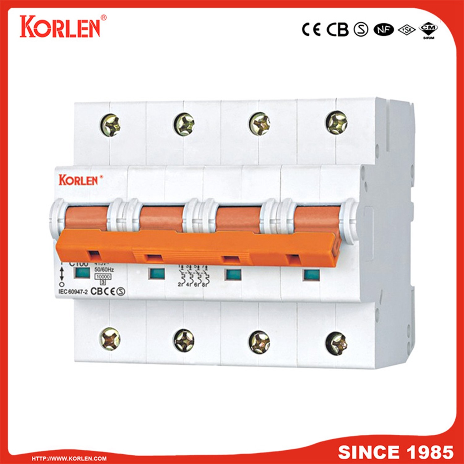 KNB6-125 Miniature Circuit Breaker - Image 2