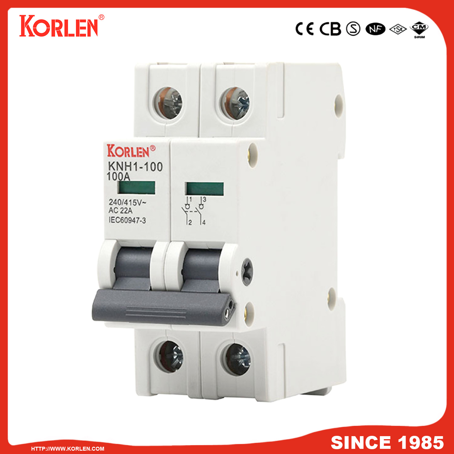KNH6-100 & KNH1-100 Isolators - Image 2