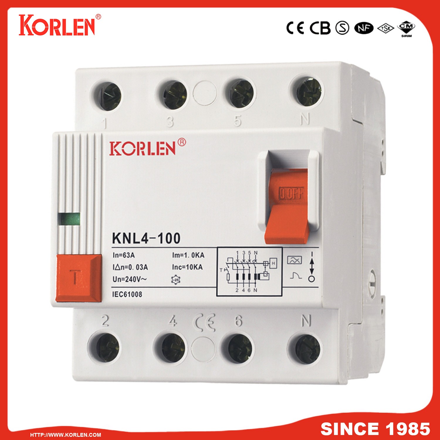 Residual Current Circuit Breaker