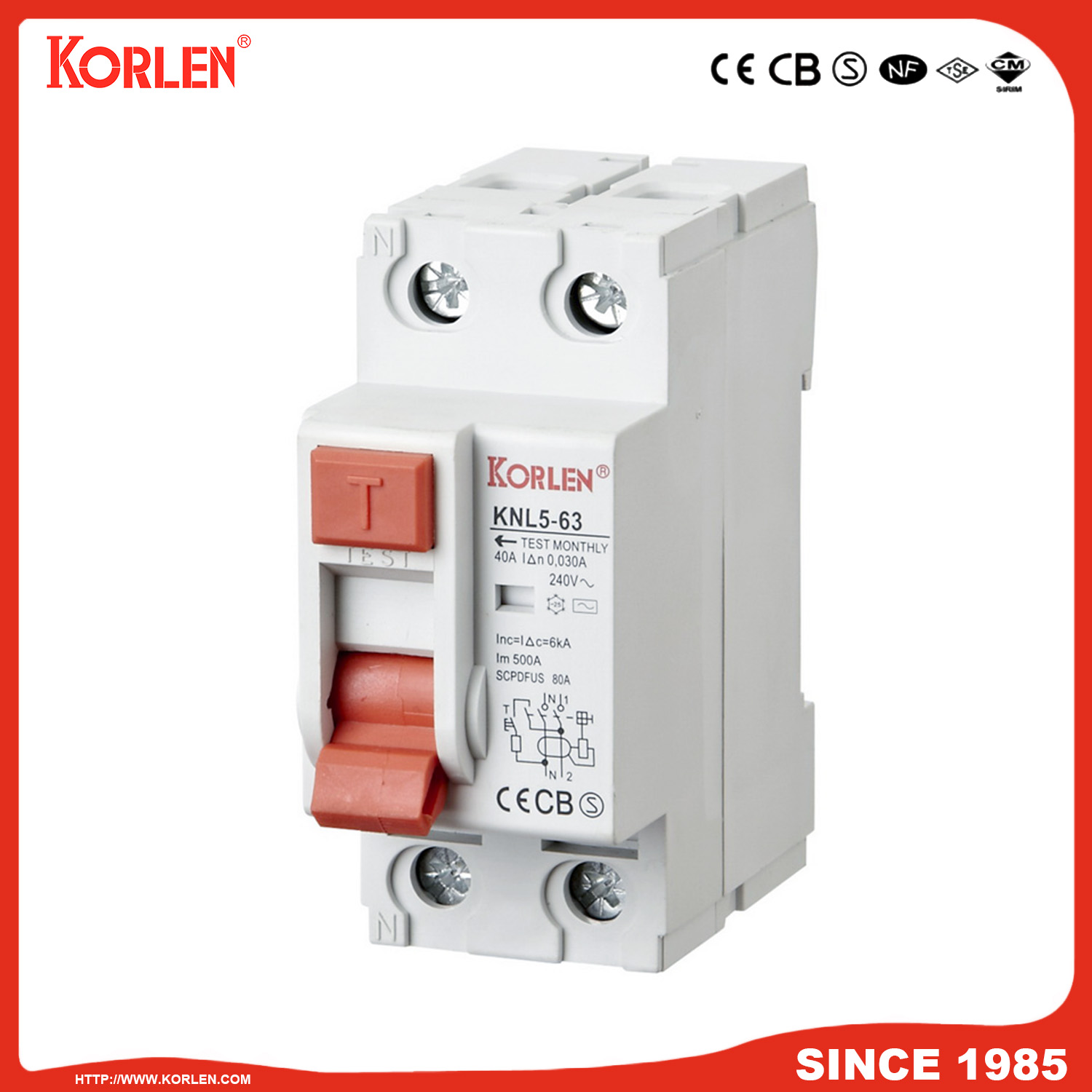 Residual Current Circuit Breaker