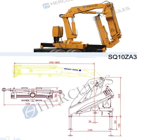Truck Mounted Knuckle Boom Crane
