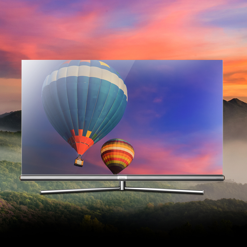 OLED television showing vibrant colors and sleek design