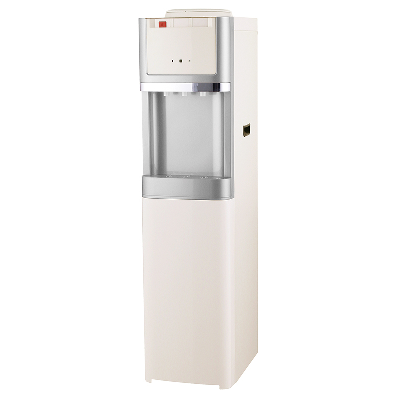 Three-Tap Hot, Cold, and Ambient Water Dispenser with Optional Cabinet or Fridge