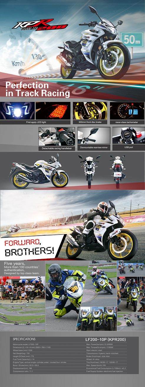 Detailed view of the street motorcycle showing design and components