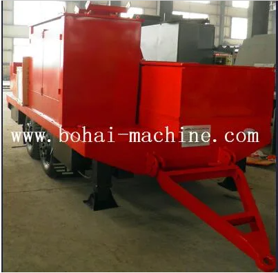 Roll forming machine setup for on-site production
