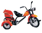 Children's Motorcycle-Style Tricycle