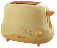 Compact Bread Toaster with Adjustable Browning