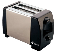 Dual-Slot Bread Toaster with Browning Control