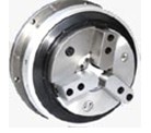 Front-Mounted Power Chuck with Through-Hole
