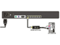 8-Port LCD KVM Console