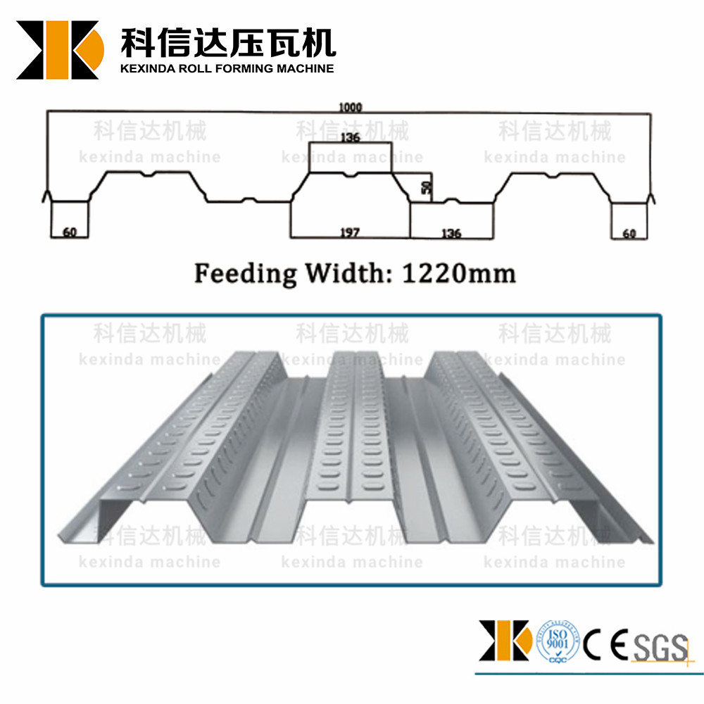 KXD Hot Sales Floor Decking Panel Cold Rolling Forming Machine Sheet Building Metal - Image 3