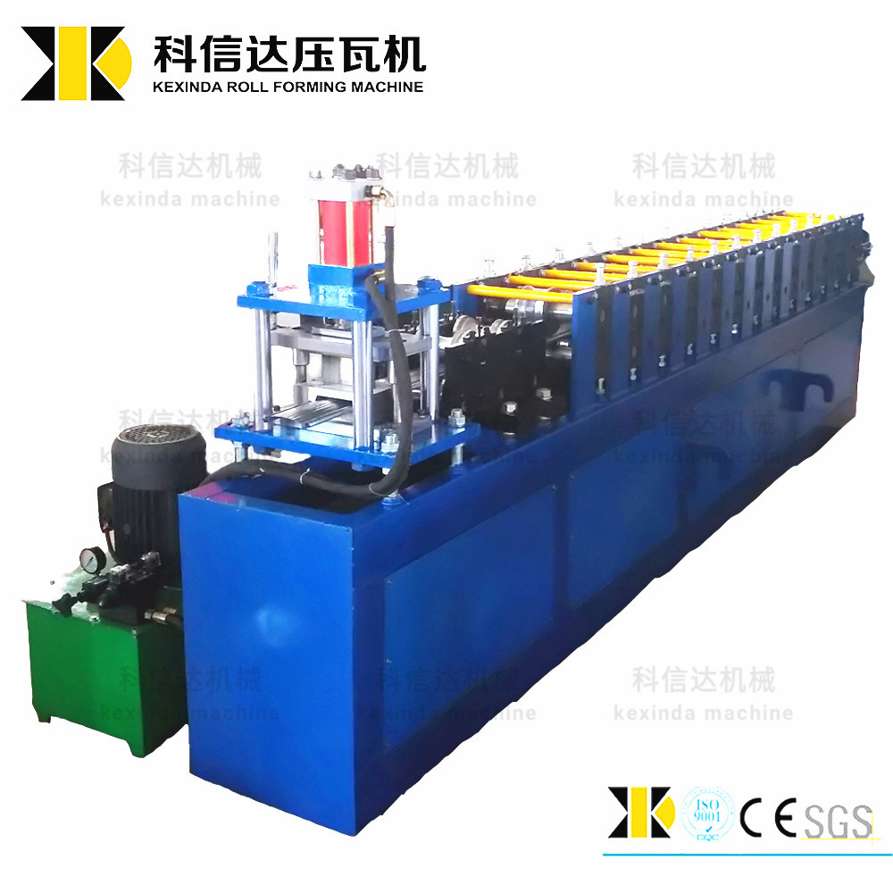 KXD Roller Shutter Door Slat Roll Forming Making Machine Perforated - Image 3