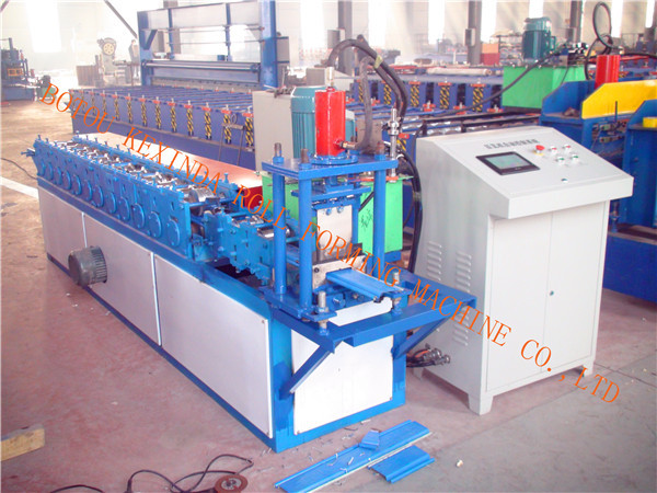 Control panel of the roll forming machine