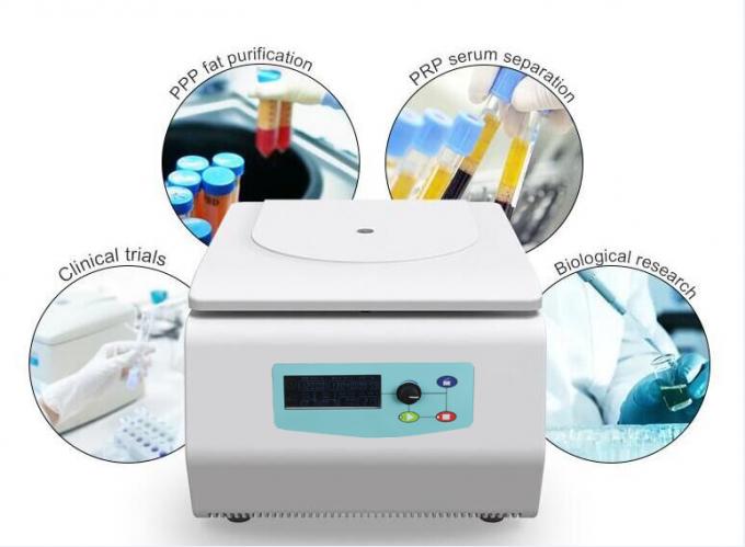 Laboratory centrifuge setup for clinical and research applications
