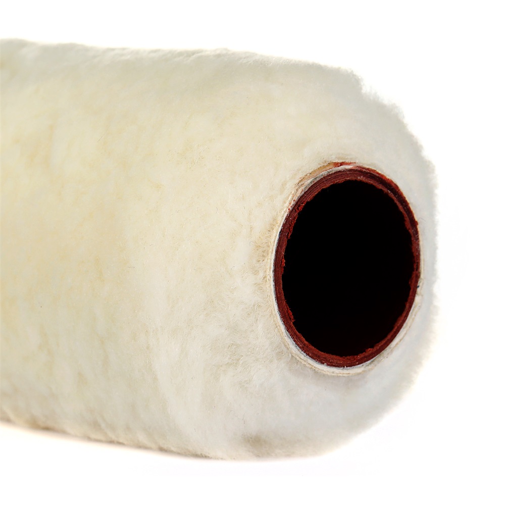 Lambskin Paint Roller with Red Paper Tube Core