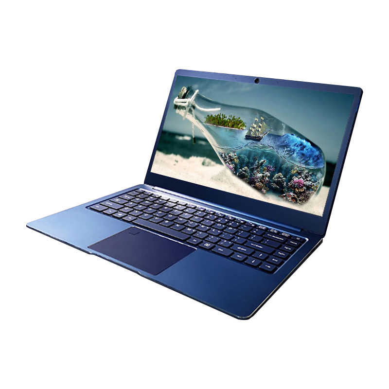 laptop manufacturer 14 inch Blue color notebook computer 8GB RAM with fingerprint in shenzhen China - Image 3