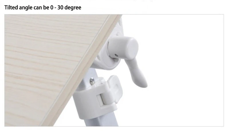 Tilting mechanism of the laptop table