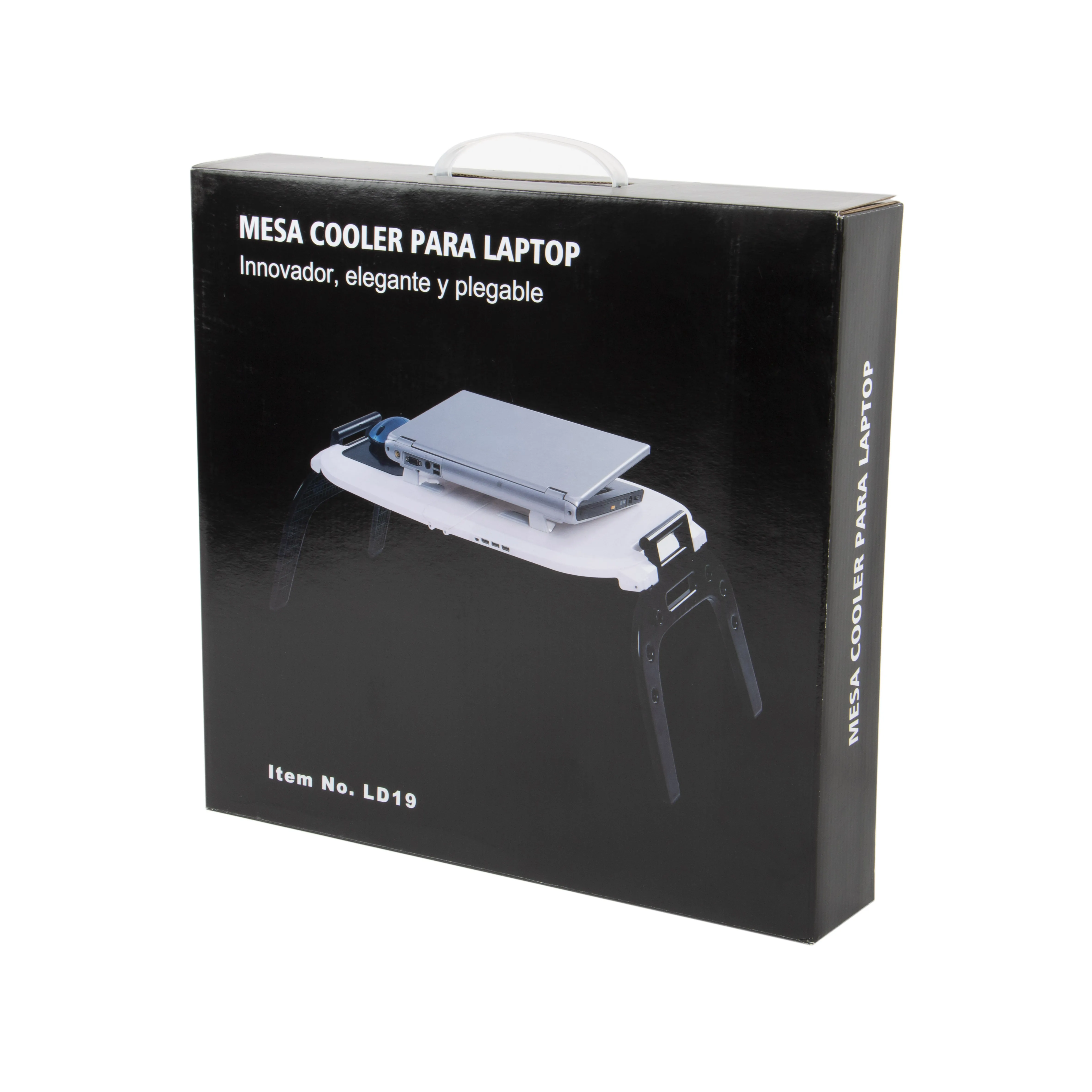 Laptop table in color box packaging