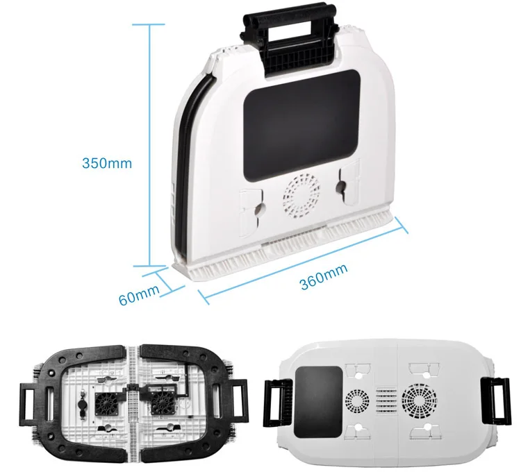 Foldable laptop table dimensions diagram