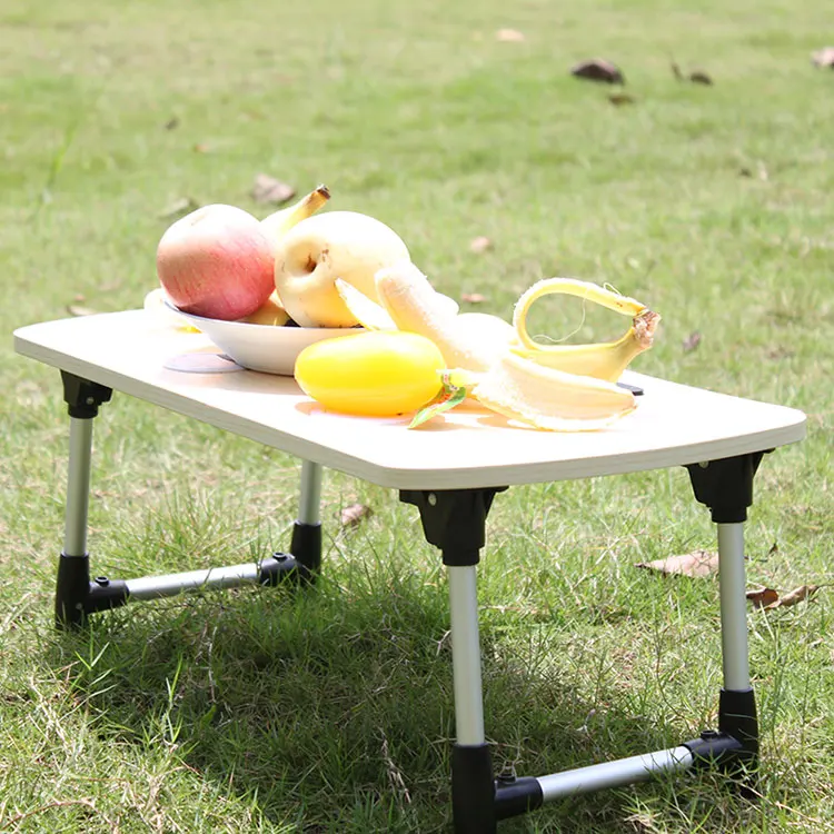 Portable laptop table setup