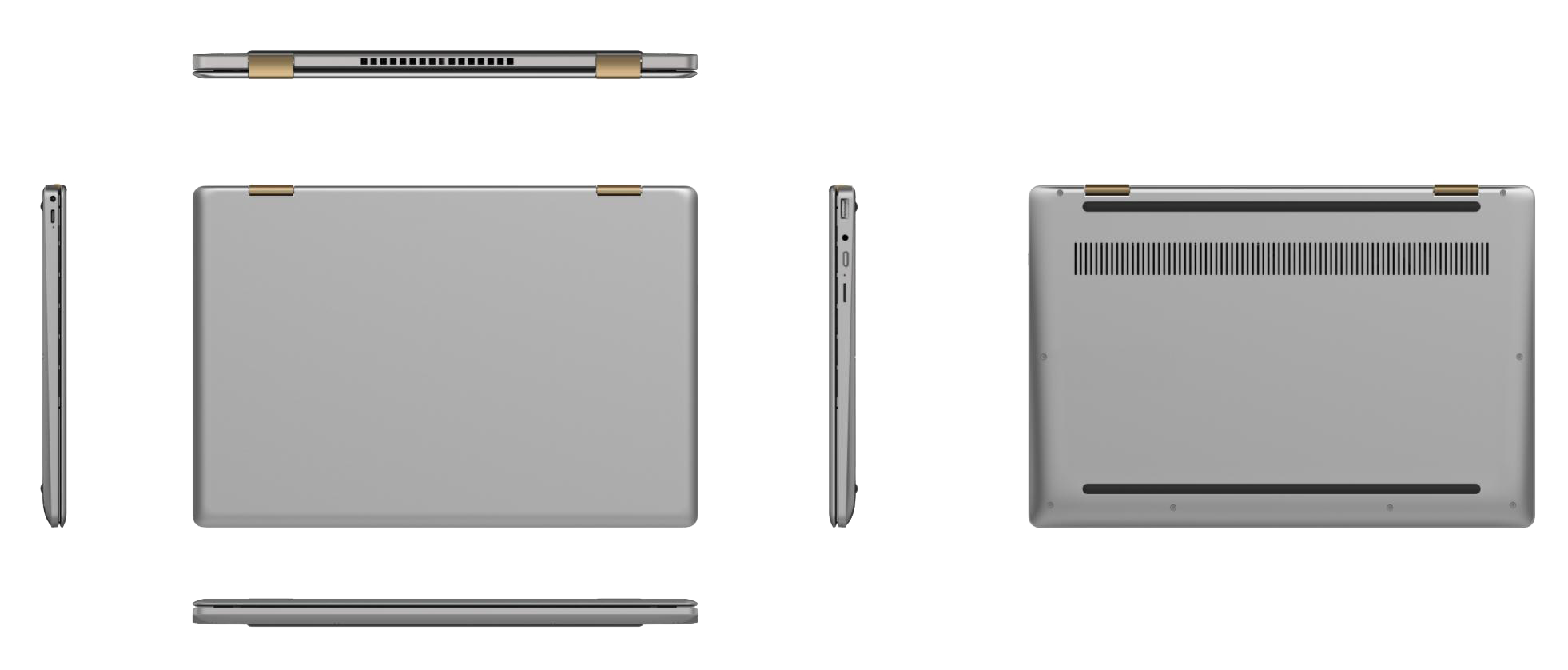 Convertible Laptop with 360-Degree Hinge