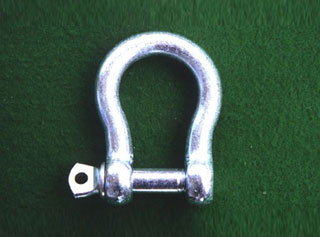 Heavy-Duty Bow Shackle for Rigging